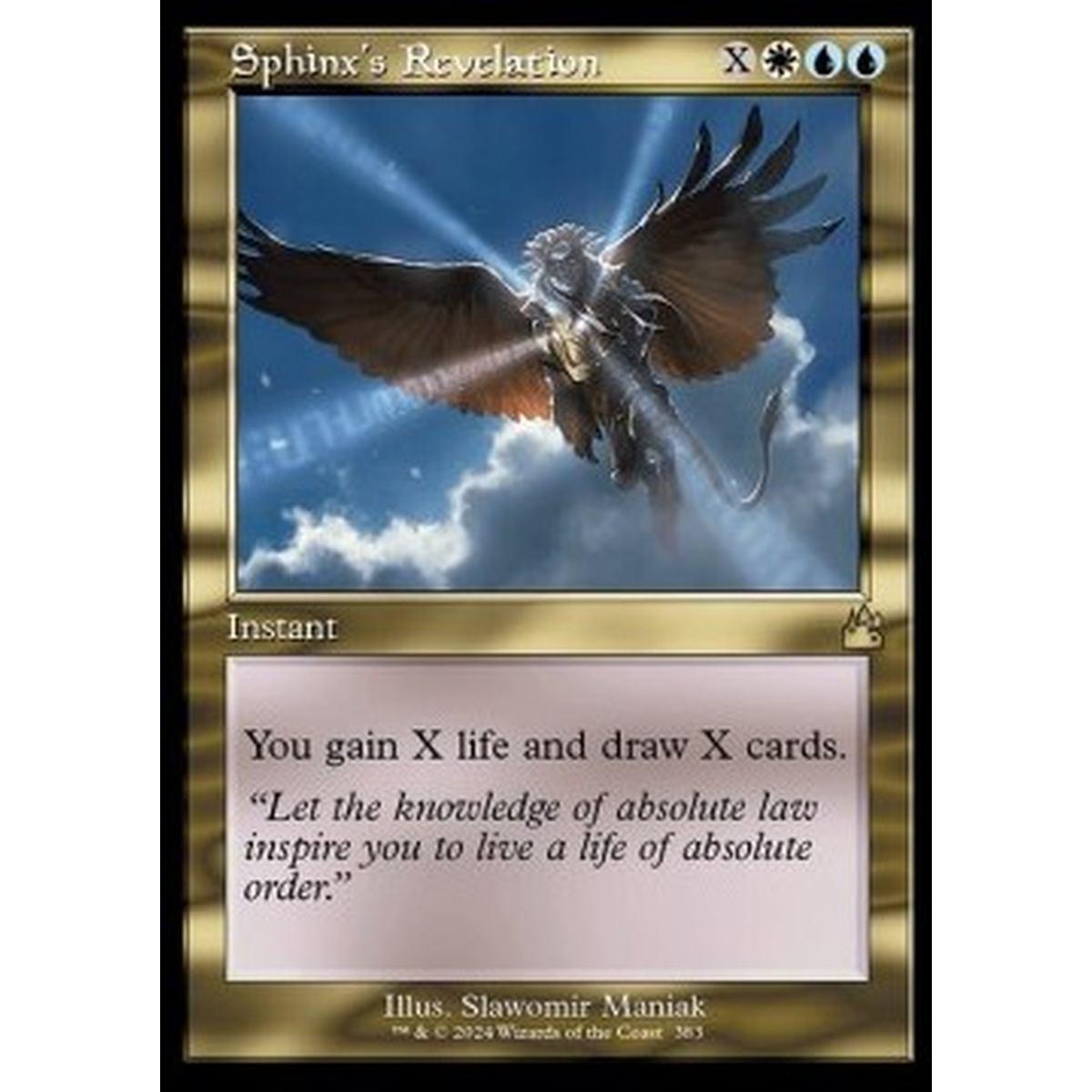 Sphinx's Revelation (V.1) - Sphinx's Revelation (V.1) - [XRVR] [NM]