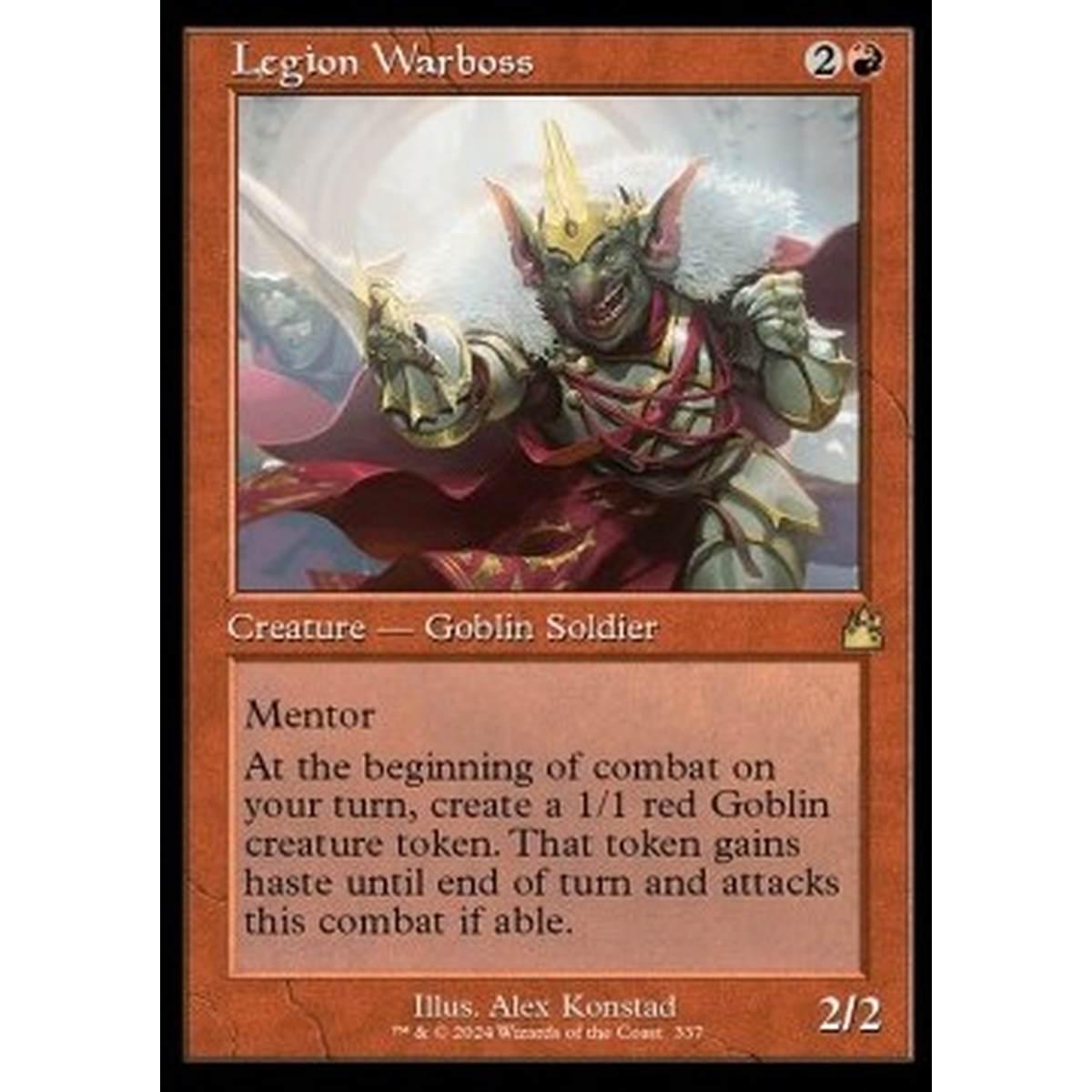 Legion Warboss (V.1) - Legion Warboss (V.1) - [XRVR] [NM]