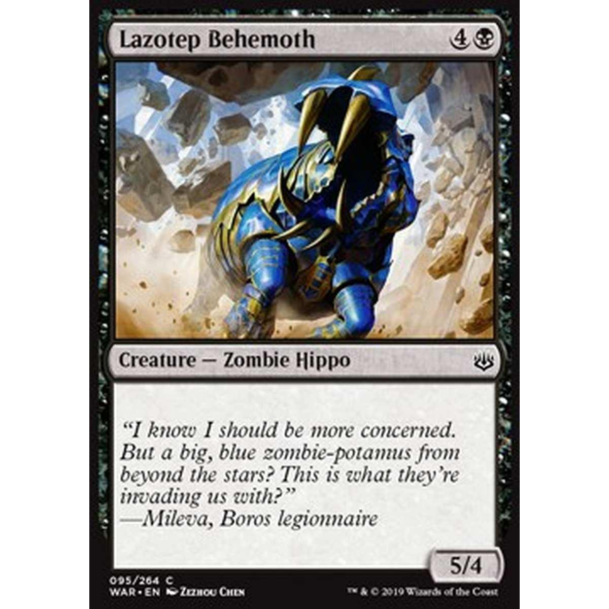 Lazotep Behemoth - Behemoth di Lazotep - [WAR] [NM]