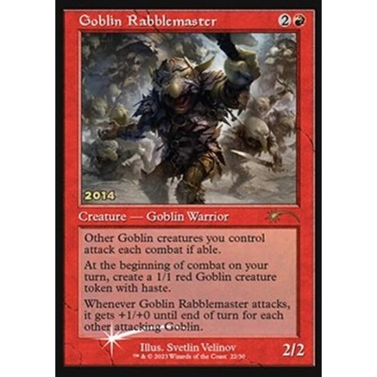 Goblin Rabblemaster - Goblin Rabblemaster - [30C] [NM] [Foil]