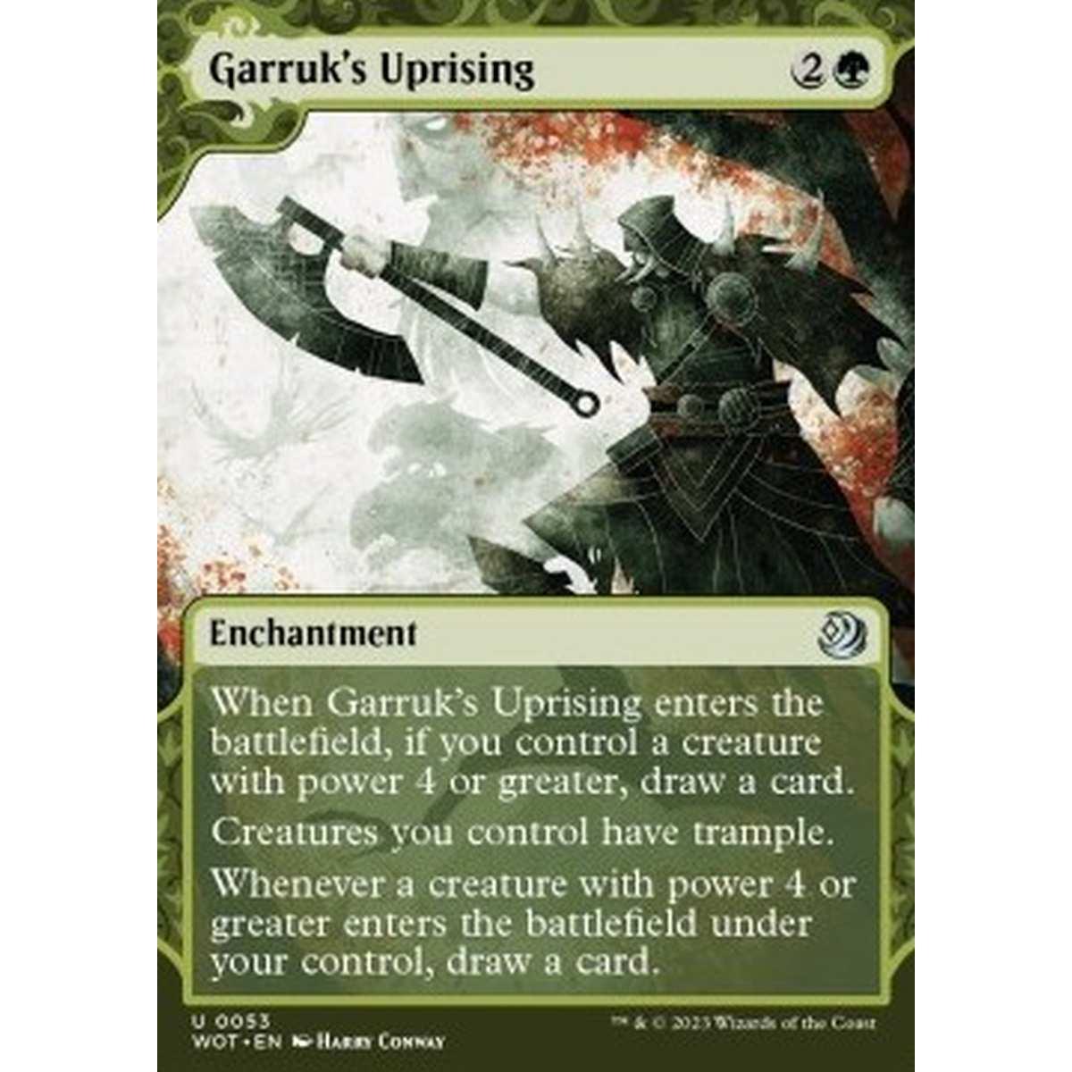 Garruk's Uprising - Garruk's Uprising - [WOT] [NM]