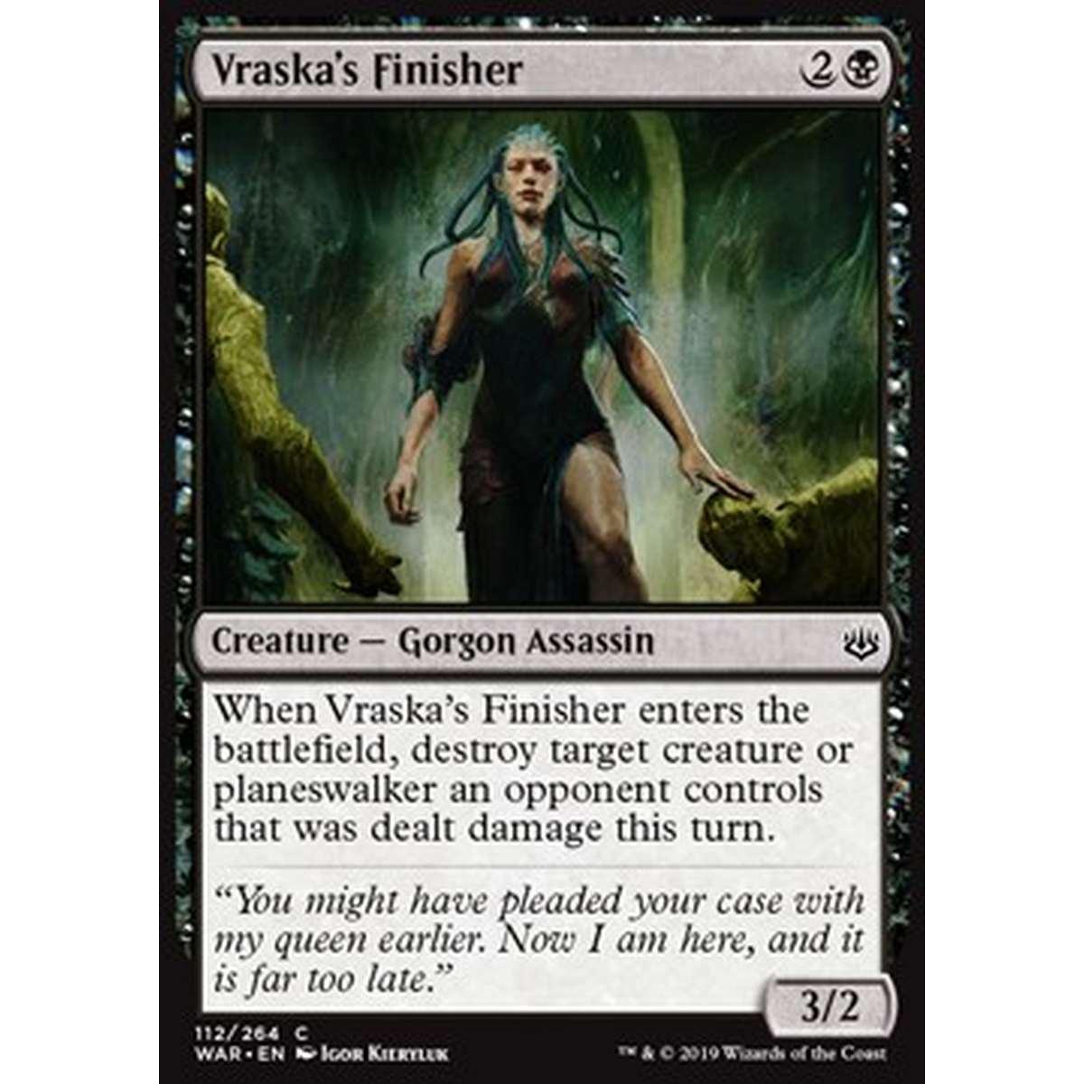 Vraska's Finisher - Giustiziera di Vraska - [WAR] [NM]