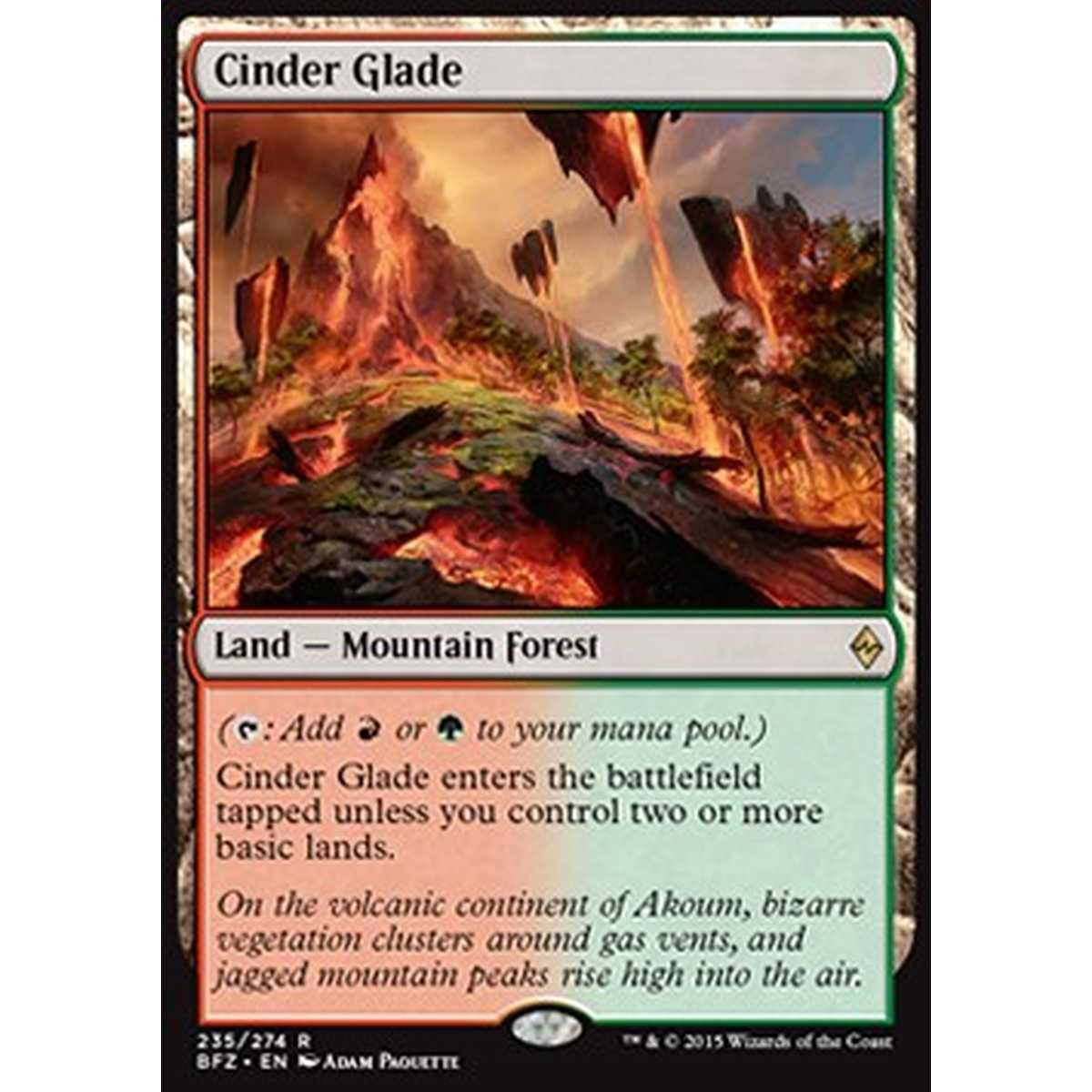 Cinder Glade - Radura delle Braci - [BFZ] [NM]