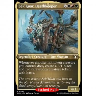Sek'Kuar, Deathkeeper - Sek'Kuar, Deathkeeper - [XCMM] [NM] [Foil]