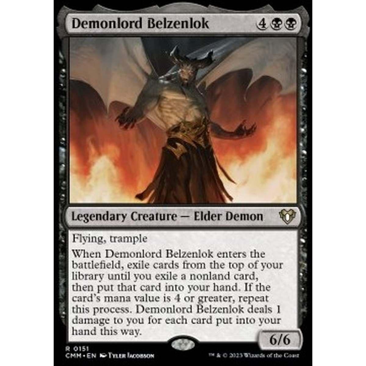 Demonlord Belzenlok - Demonlord Belzenlok - [CMM] [NM] [Foil]