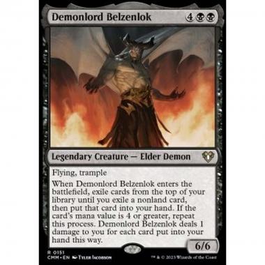 Demonlord Belzenlok - Demonlord Belzenlok - [CMM] [NM] [Foil]