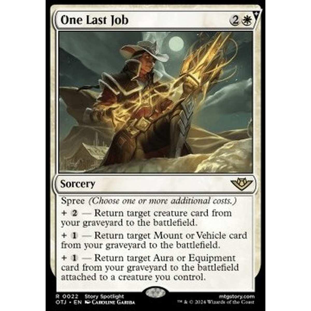 One Last Job - One Last Job - [OTJ] [NM] [Foil]