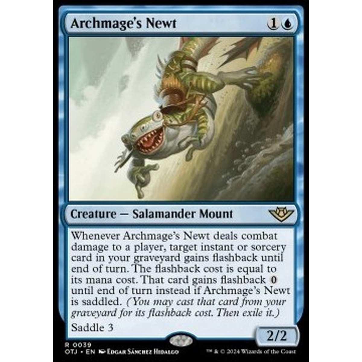 Archmage's Newt - Archmage's Newt - [OTJ] [NM] [Foil]