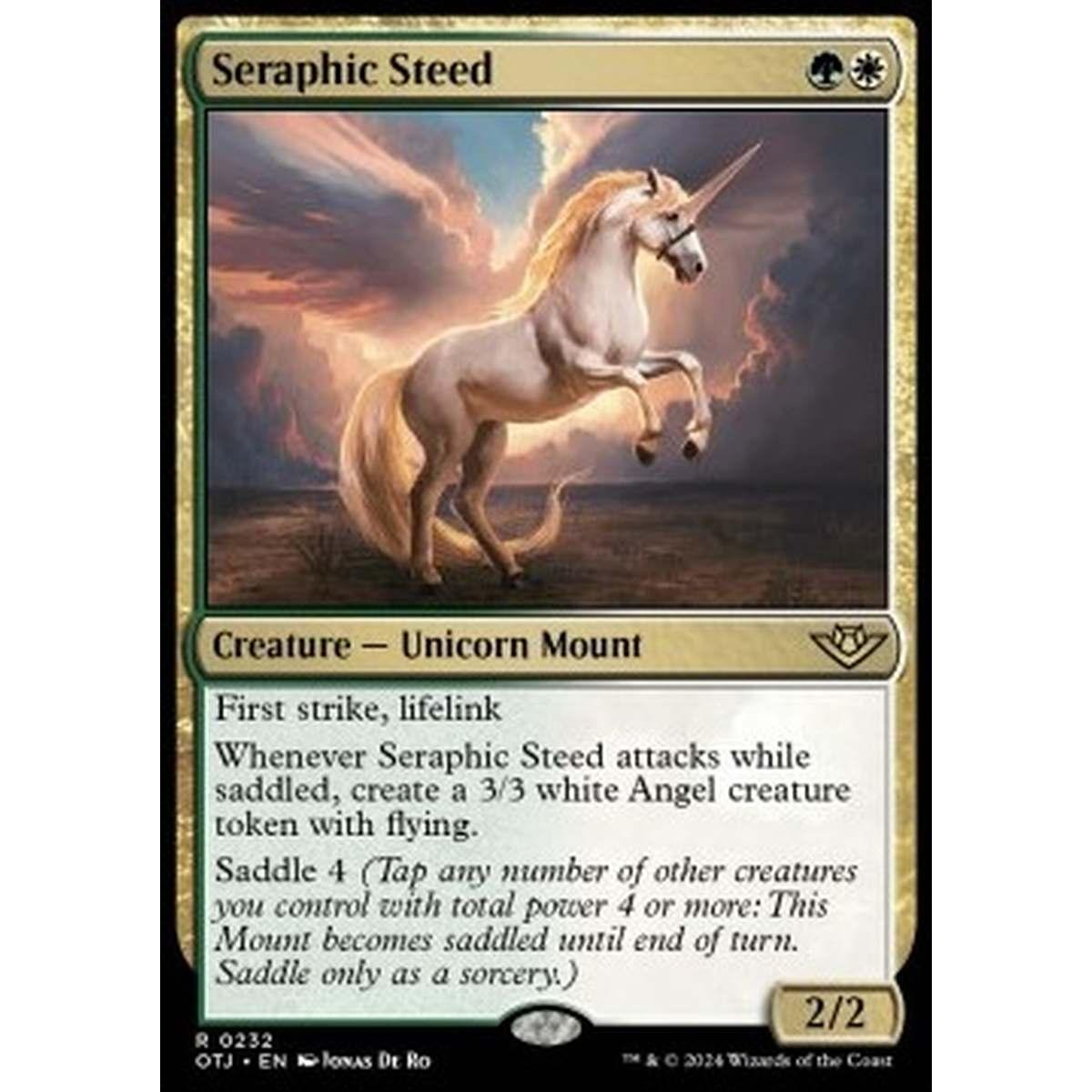 Seraphic Steed - Seraphic Steed - [OTJ] [NM] [Foil]