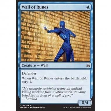 Wall of Runes - Muro di Rune - [WAR] [NM]