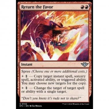 Return the Favor - Return the Favor - [OTJ] [NM] [Foil]