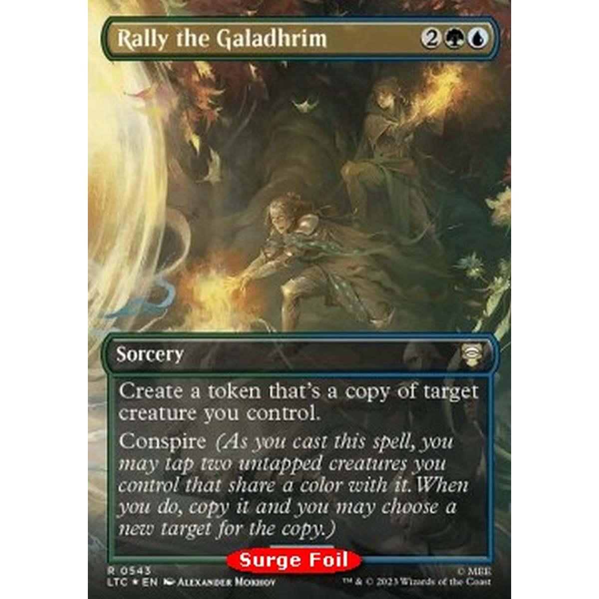 Rally the Galadhrim (V.2) - Rally the Galadhrim (V.2) - [LTRH] [NM] [Foil]