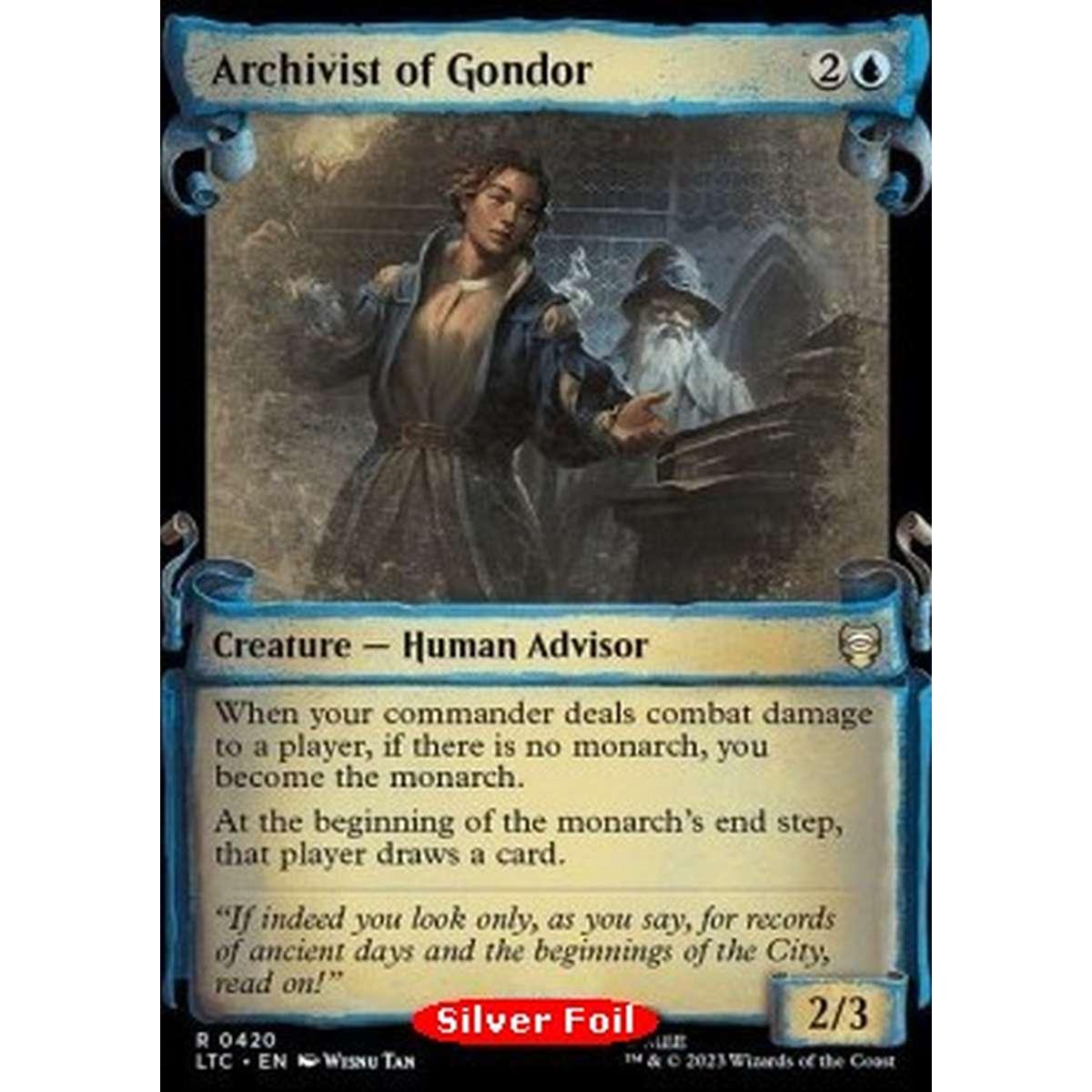 Archivist of Gondor (V.2) - Archivist of Gondor (V.2) - [LTRH] [NM] [Foil]