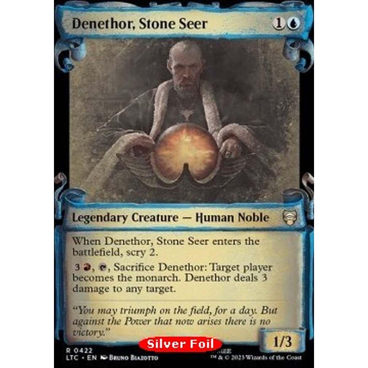 Denethor, Stone Seer (V.2) - Denethor, Stone Seer (V.2) - [LTRH] [NM] [Foil]