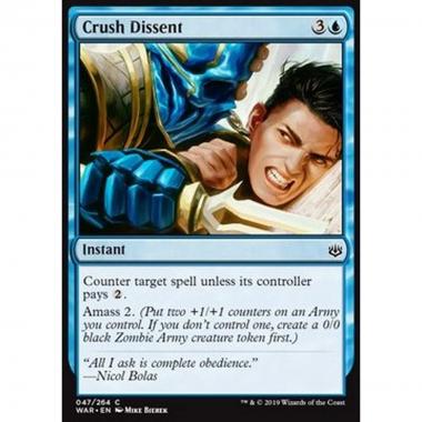 Crush Dissent - Schiacciare il Dissenso - [WAR] [NM]