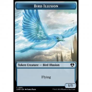 Bird Illusion Token (U 1/1) // Thopter Token (A 1/1) - Bird Illusion Token (U 1/1) // Thopter Token (A 1/1) - [XCMM] [NM] [Foil]