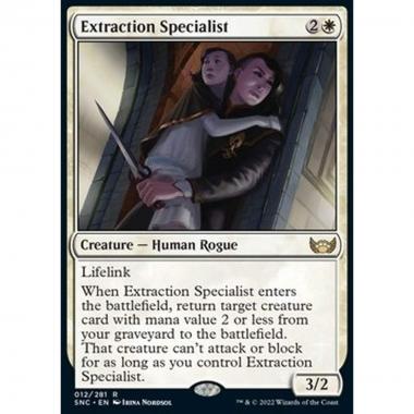 Extraction Specialist - Specialista di Estrazioni - [SNC] [NM]
