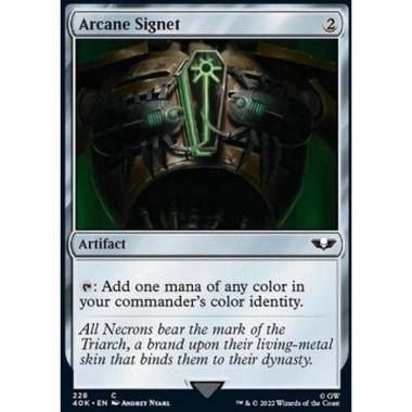 Arcane Signet (V.2) - Sigillo Arcano (V.2) - [40K] [NM]