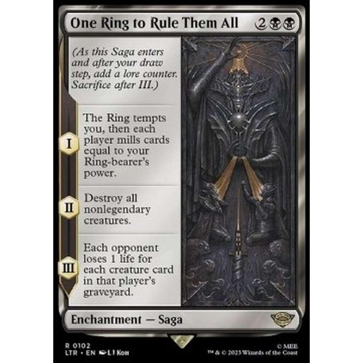 One Ring to Rule Them All - One Ring to Rule Them All - [LTR] [NM]