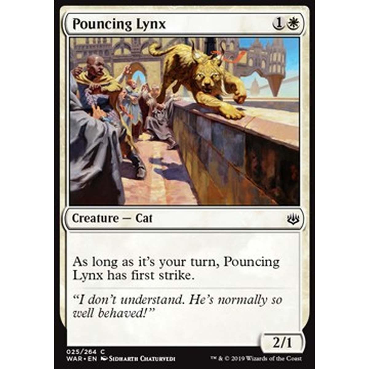 Pouncing Lynx - Lince Scattante - [WAR] [NM]