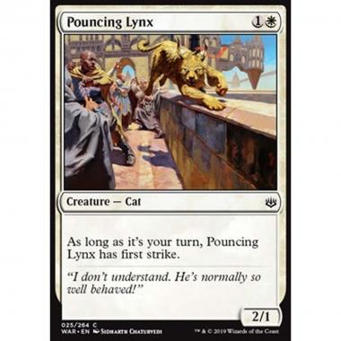 Pouncing Lynx - Lince Scattante - [WAR] [NM]