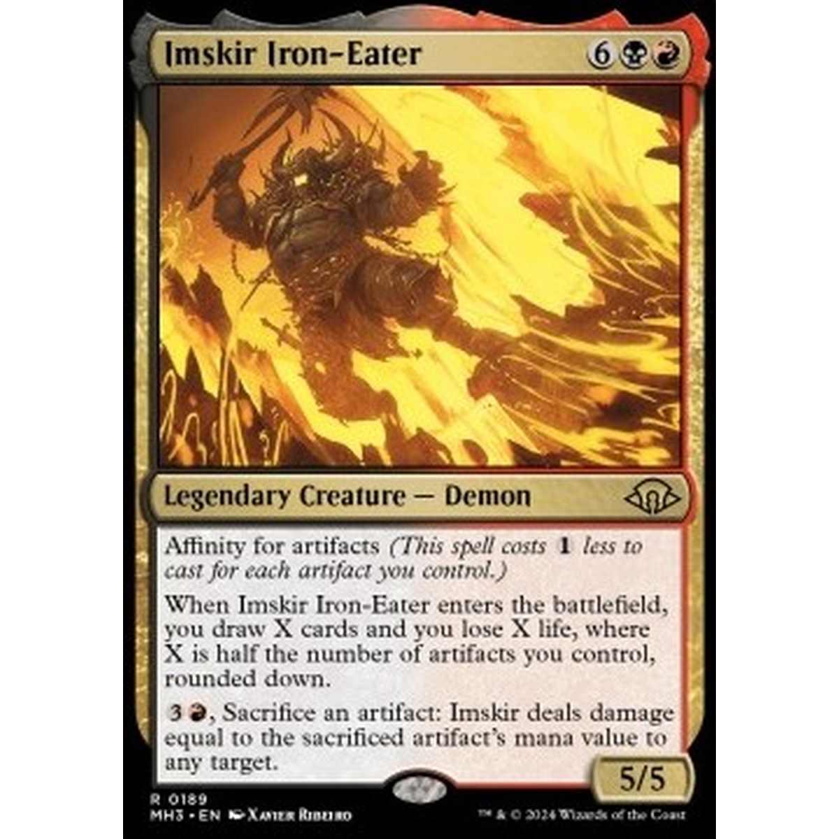 Imskir Iron-Eater - Imskir Iron-Eater - [MH3] [NM] [Foil]