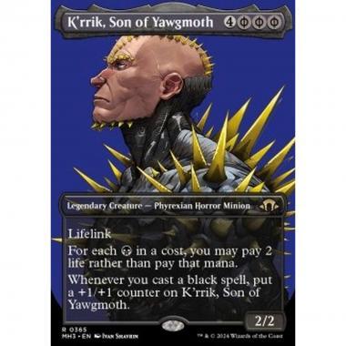 K'rrik, Son of Yawgmoth (V.1) - K'rrik, Son of Yawgmoth (V.1) - [XMH3] [NM]
