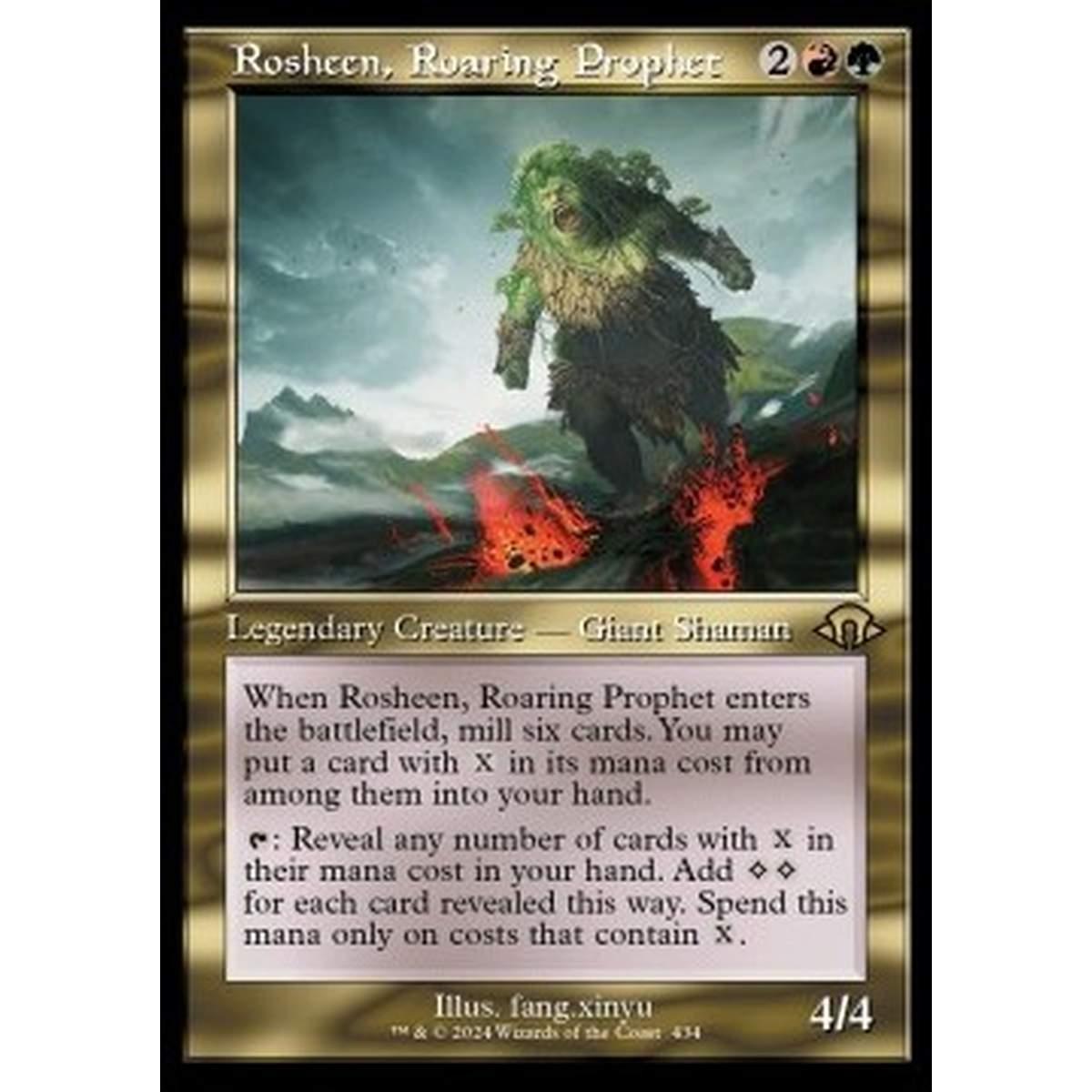 Rosheen, Roaring Prophet (V.2) - Rosheen, Roaring Prophet (V.2) - [XMH3] [NM] [Foil]