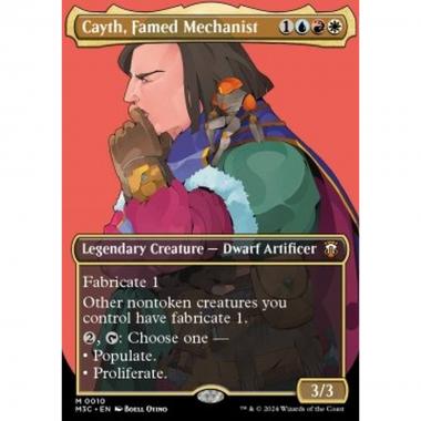 Cayth, Famed Mechanist (V.1) - Cayth, Famed Mechanist (V.1) - [XM3C] [NM] [Foil]