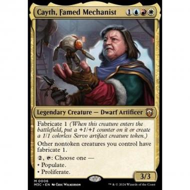 Cayth, Famed Mechanist - Cayth, Famed Mechanist - [M3C] [NM]