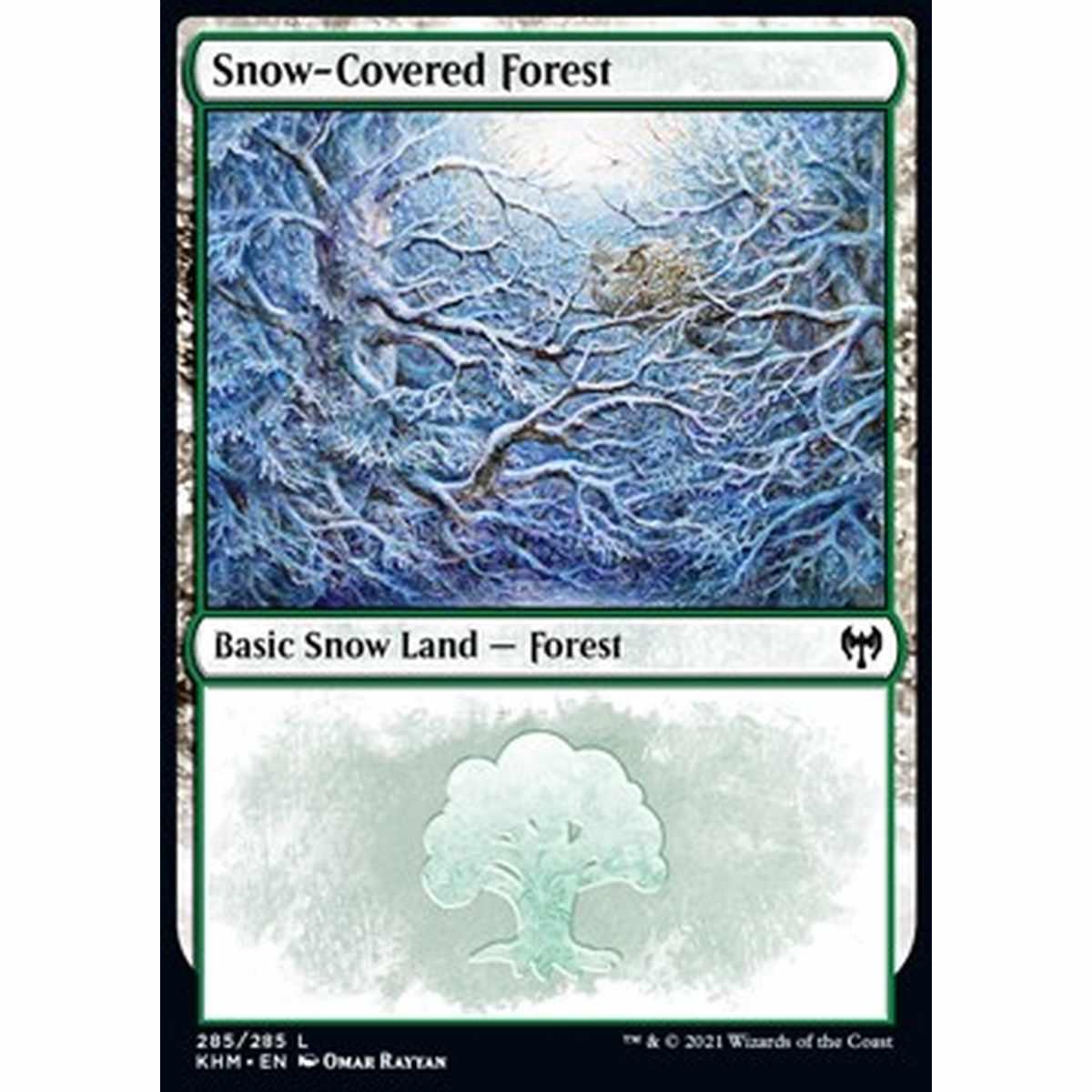 Snow-Covered Forest (V.2) - Snow-Covered Forest (V.2) - [KHM] [NM] [Foil]
