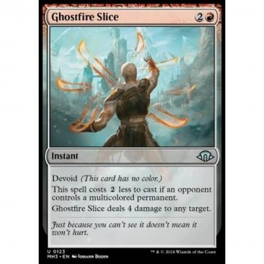 Ghostfire Slice - Ghostfire Slice - [MH3] [NM] [Foil]