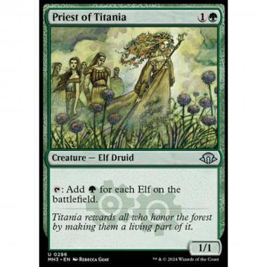 Priest of Titania - Priest of Titania - [MH3] [NM] [Foil]