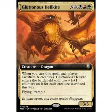 Gluttonous Hellkite (V.1) - Gluttonous Hellkite (V.1) - [XM3C] [NM]