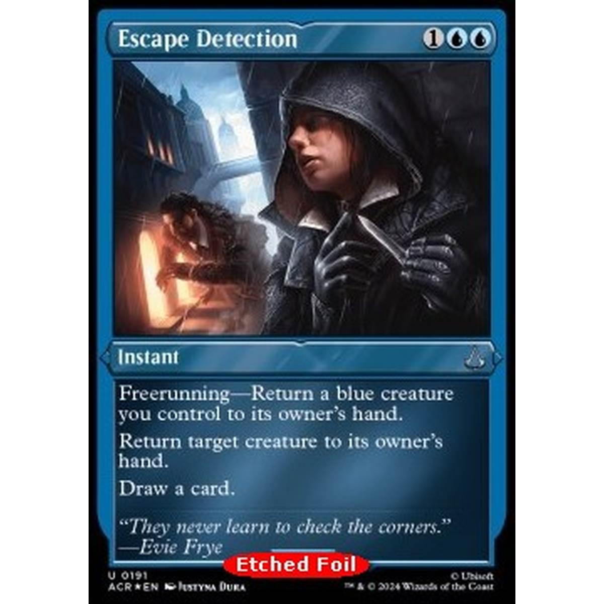 Escape Detection - Escape Detection - [XACR] [NM] [Foil]