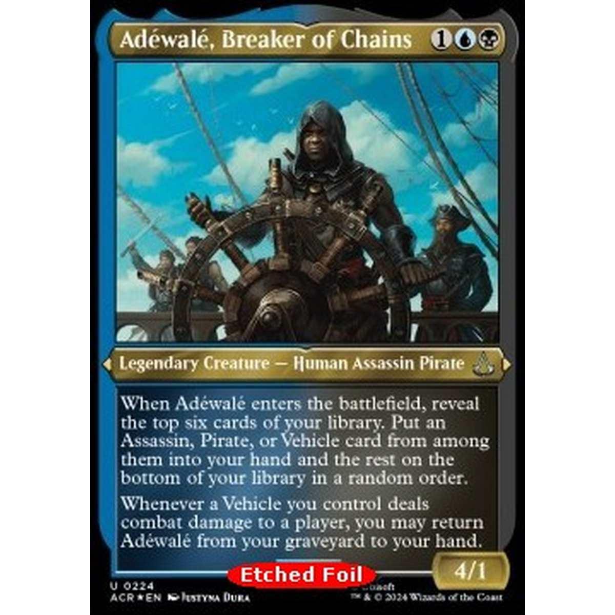 Ad©wal©, Breaker of Chains (V.2) - Ad©wal©, Breaker of Chains (V.2) - [XACR] [NM] [Foil]