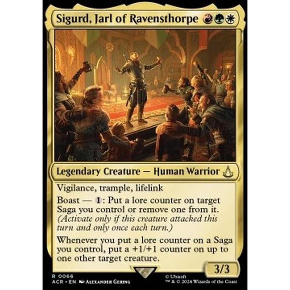 Sigurd, Jarl of Ravensthorpe - Sigurd, Jarl of Ravensthorpe - [ACR] [NM] [Foil]