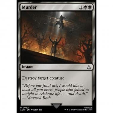 Murder - Murder - [ACR] [NM] [Foil]