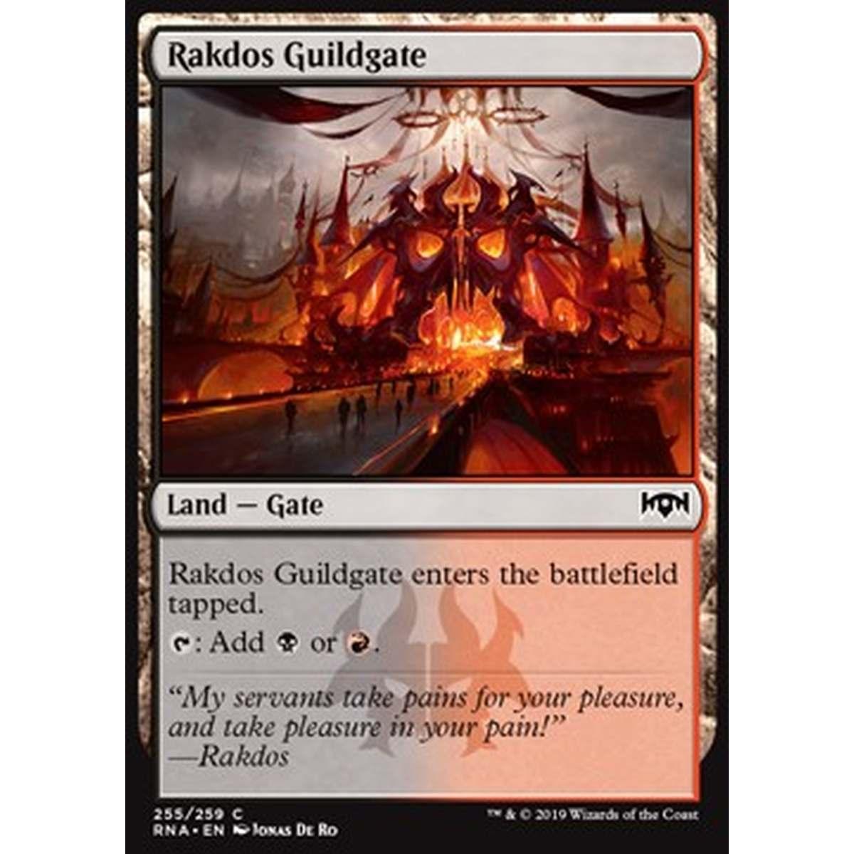 Rakdos Guildgate (V.1) - Cancello della Gilda Rakdos (V.1) - [RNA] [NM]