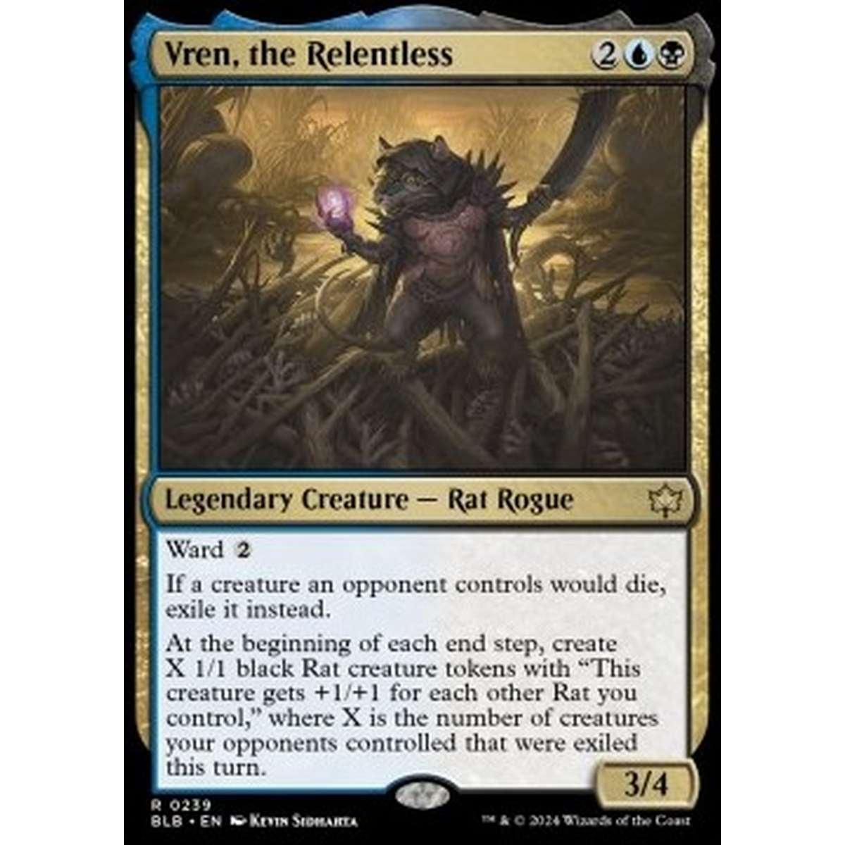 Vren, the Relentless - Vren, the Relentless - [BLB] [NM] [Foil]
