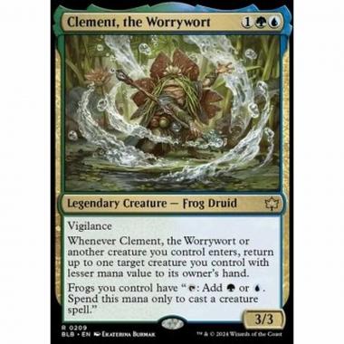 Clement, the Worrywort - Clement, the Worrywort - [BLB] [NM] [Foil]