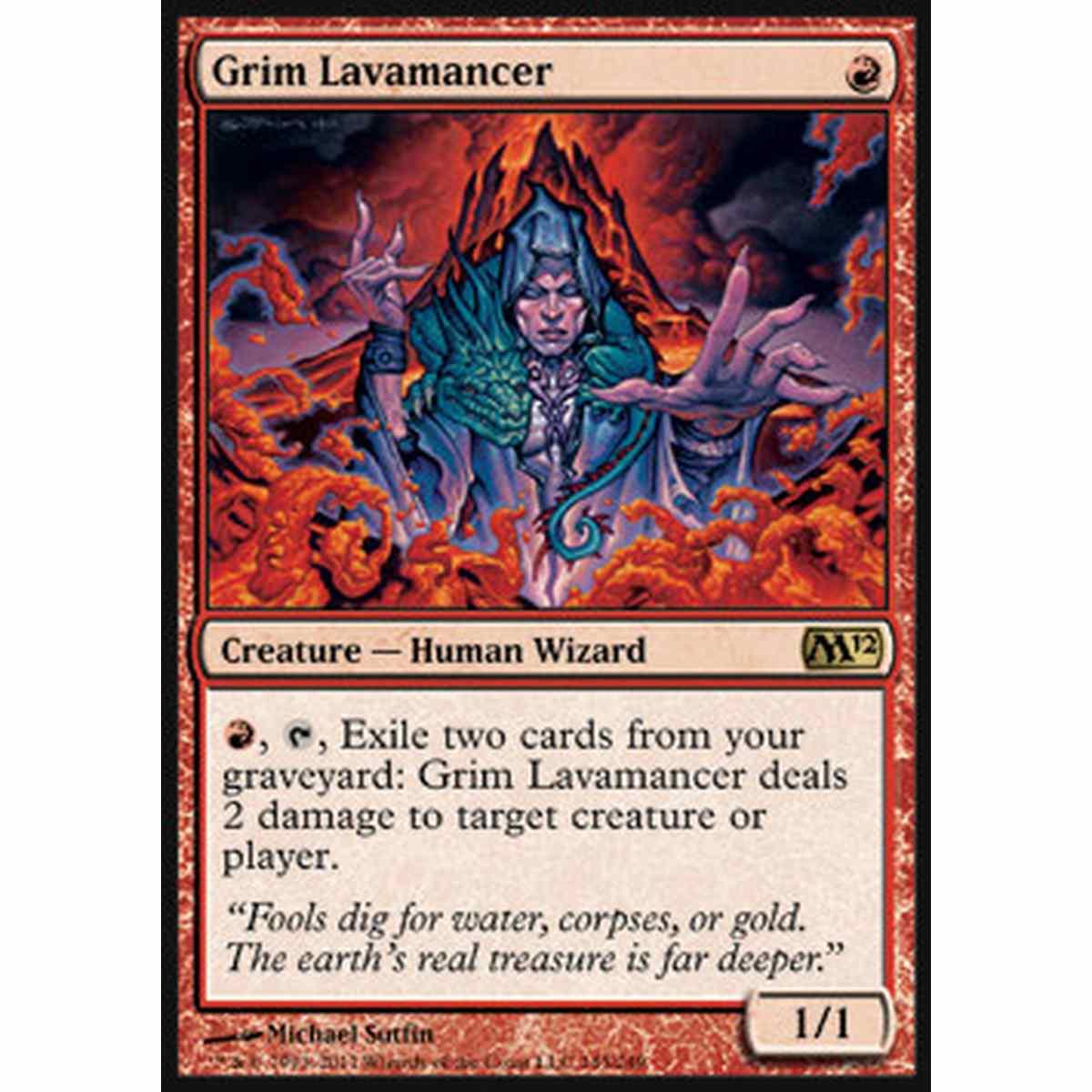 Grim Lavamancer - Grim Lavamancer - [M12] [EX]