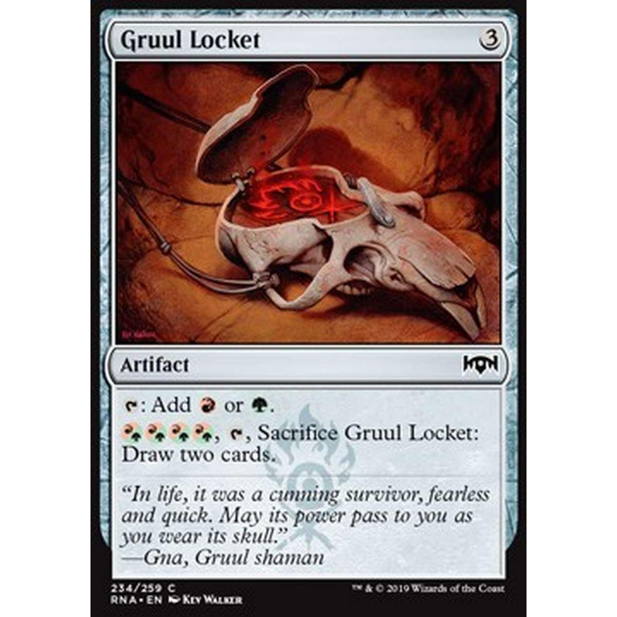 Gruul Locket - Medaglione Gruul - [RNA] [NM]