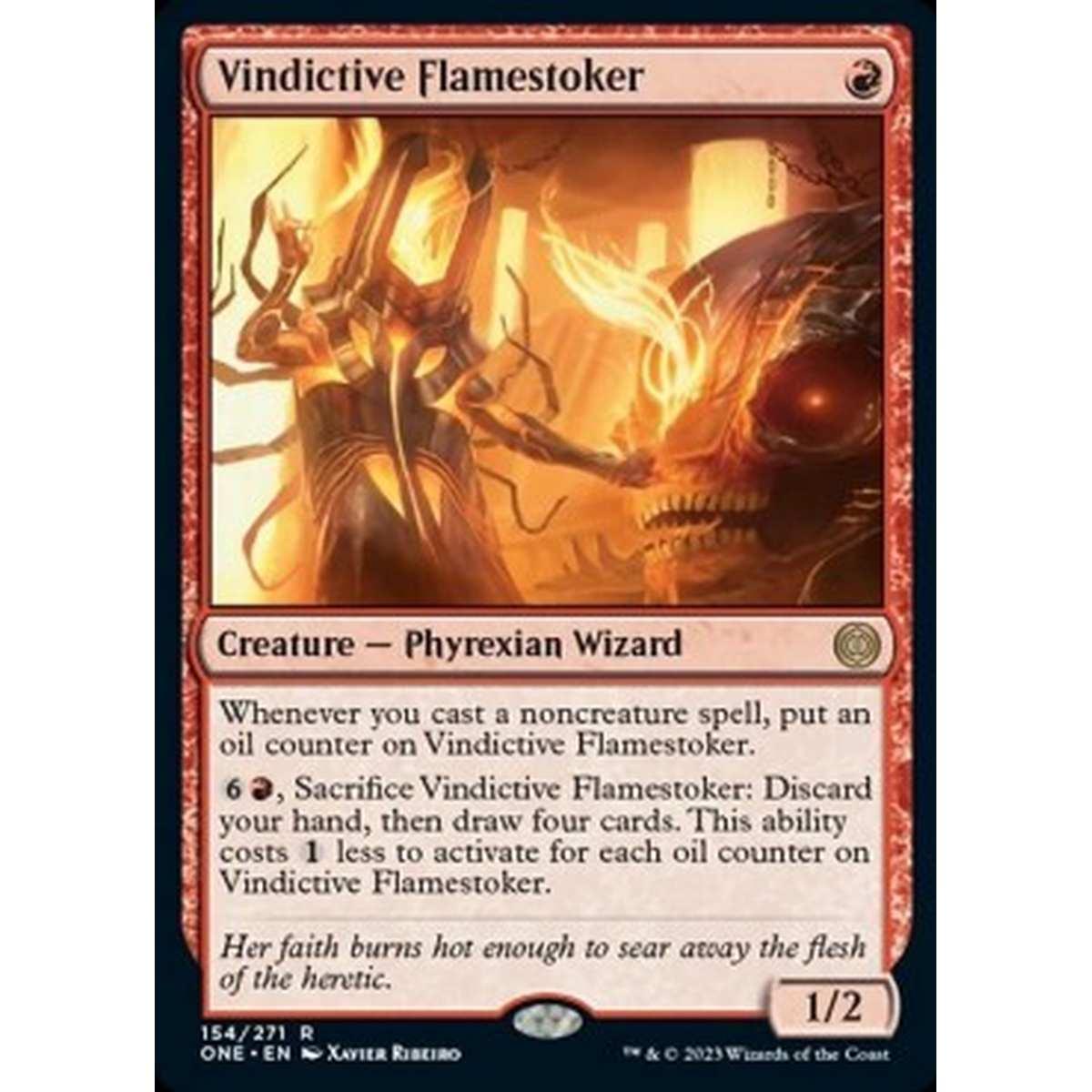 Vindictive Flamestoker - Vindictive Flamestoker - [ONE] [NM] [Foil]