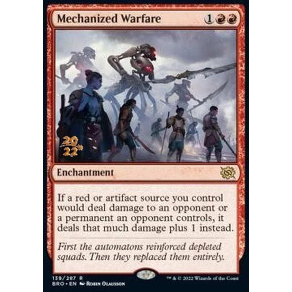 Mechanized Warfare (V.1) - Guerra Meccanizzata (V.1) - [PBRO] [NM] [Foil]