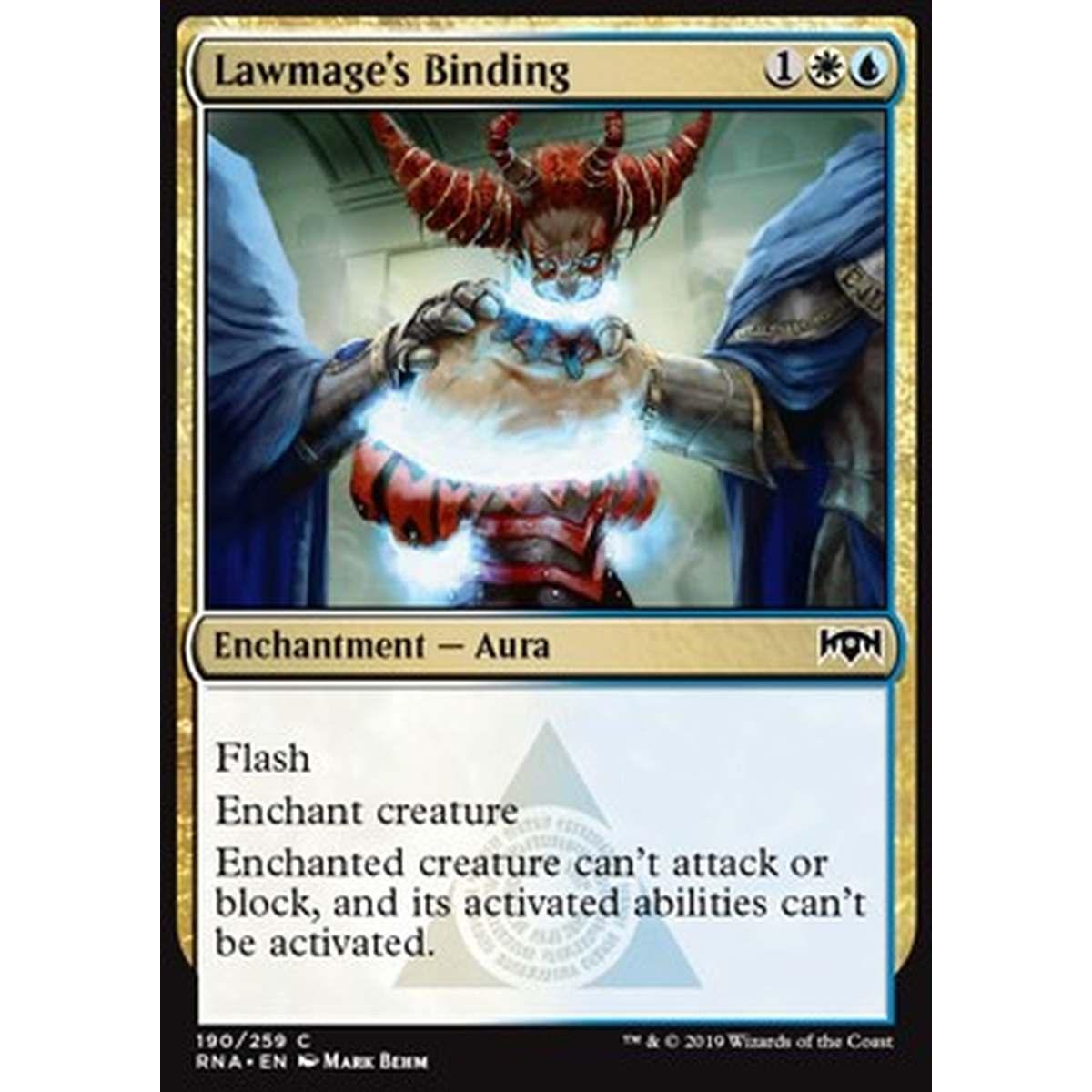 Lawmage's Binding - Vincoli del Mago della Legge - [RNA] [NM]