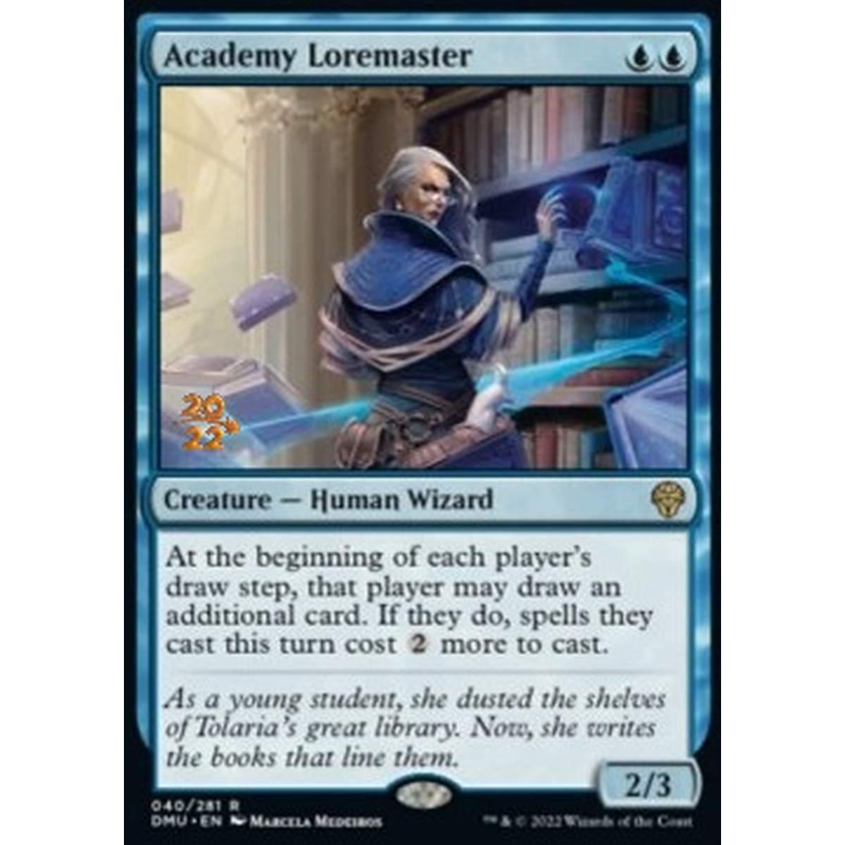 Academy Loremaster (V.1) - Sapiente dell'Accademia (V.1) - [PDMU] [NM] [Foil]