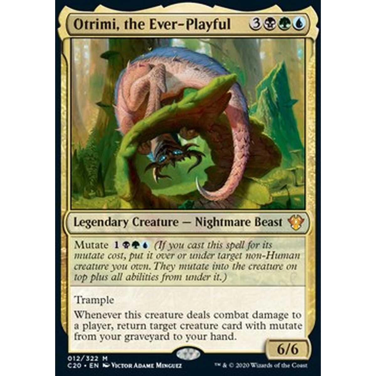 Otrimi, the Ever-Playful (V.1) - Otrimi, the Ever-Playful (V.1) - [C20] [NM] [Foil]