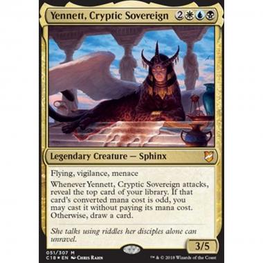 Yennett, Cryptic Sovereign - Yennett, Cryptic Sovereign - [C18] [NM] [Foil]