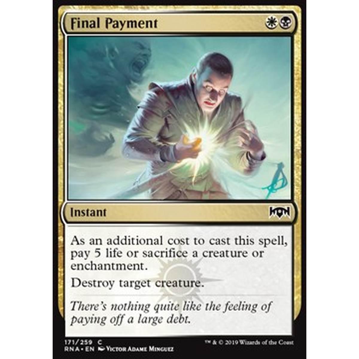 Final Payment - Pagamento Definitivo - [RNA] [NM]